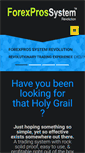 Mobile Screenshot of forexprossystem.com